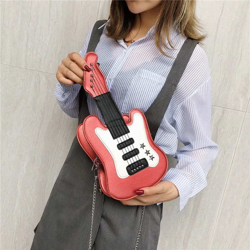 Personality Guitar Shape Women Bag Fashion Leather Handbags Mini Shoulder Bags Fashion Wild Messenger Bag bolsa feminina
Personality Guitar Shape Women Bag Fashion Leather Handbags Mini Shoulder Bags Fashion Wild Messenger Bag bolsa feminina