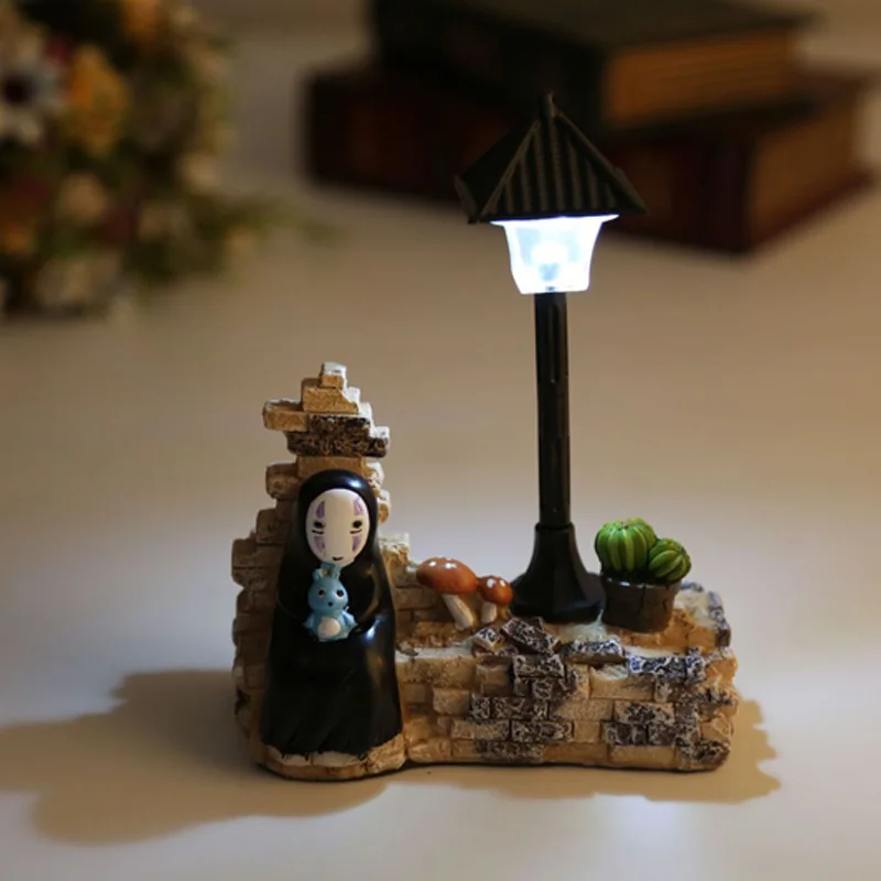 New Studio Ghibli Spirited Away No Face Man Figures Toy LED Night Light Toy Anime Totoro No Face Man Figure Model Toy Kids Gift
New Studio Ghibli Spirited Away No Face Man Figures Toy LED Night Light Toy Anime Totoro No Face Man Figure Model Toy Kids Gift