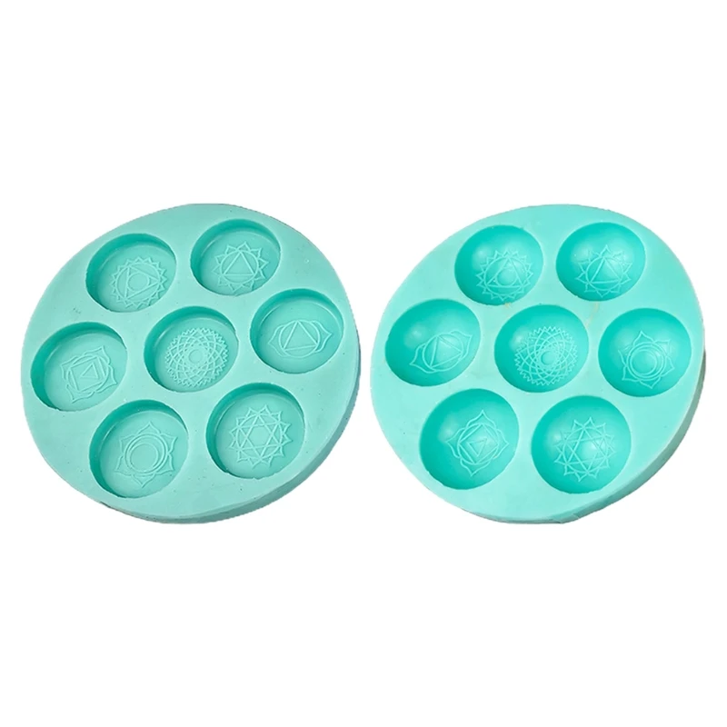 Epoxy Resin Mold Seven Chakras Hemisphere Round Silicone Mould DIY Crafts Jewelry Making Tools
Epoxy Resin Mold Seven Chakras Hemisphere Round Silicone Mould DIY Crafts Jewelry Making Tools