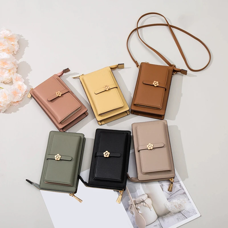 Female Mini CellPhone Handbags Touchscreen Multifunctional Crossbody Bags PU Leather Shoulder Bags CellPhone Pouch For Women
Female Mini CellPhone Handbags Touchscreen Multifunctional Crossbody Bags PU Leather Shoulder Bags CellPhone Pouch For Women