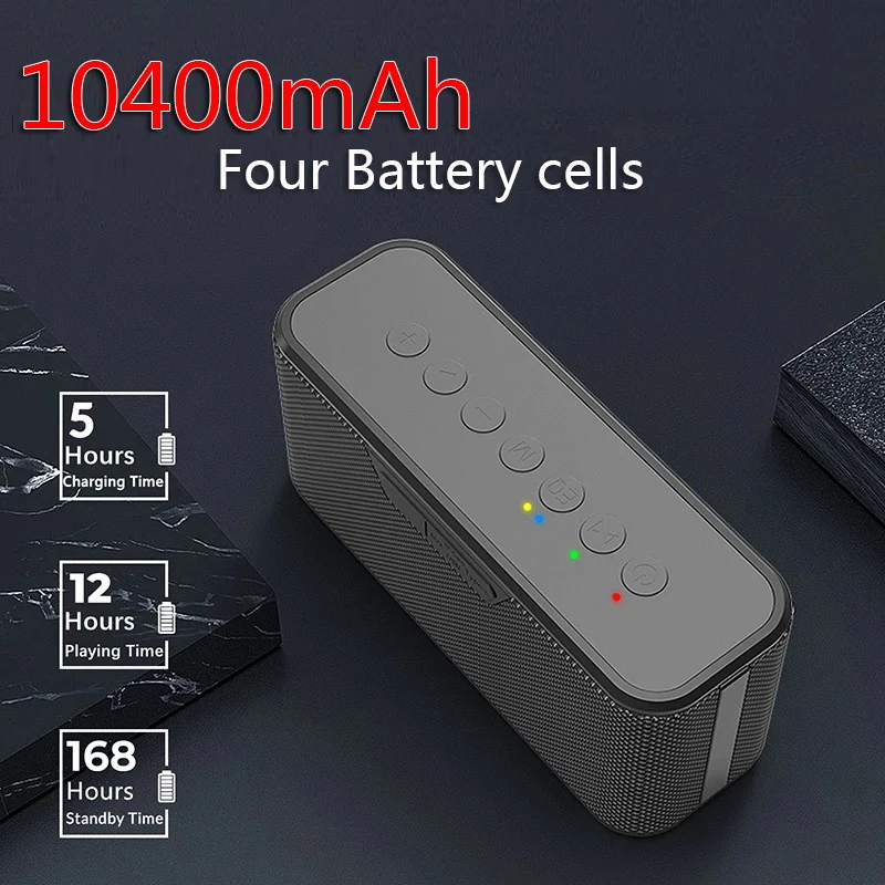 X8 Plus 80W Portable Wireless Bluetooth Speaker Heavy Bass boombox Sound Column Ultra-high Power Subwoofer Four-core Power Bank
X8 Plus 80W Portable Wireless Bluetooth Speaker Heavy Bass boombox Sound Column Ultra-high Power Subwoofer Four-core Power Bank