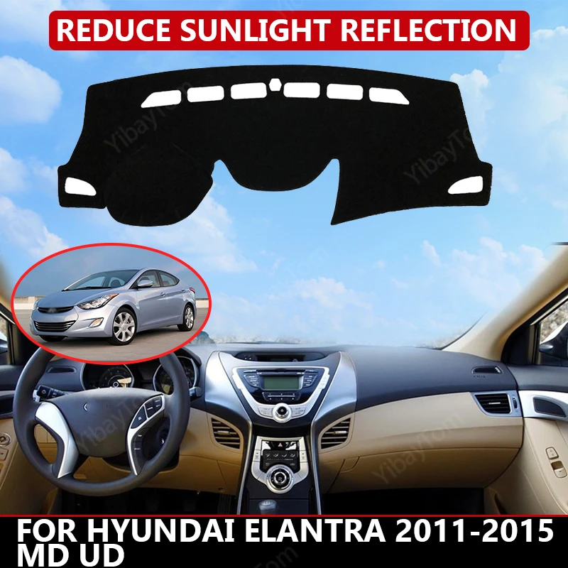 Car Dashboard Cover for Hyundai Elantra 2011-2015 MD UD Mat Protector Sun Shade Dashmat Board Pad Auto Carpet
Car Dashboard Cover for Hyundai Elantra 2011-2015 MD UD Mat Protector Sun Shade Dashmat Board Pad Auto Carpet