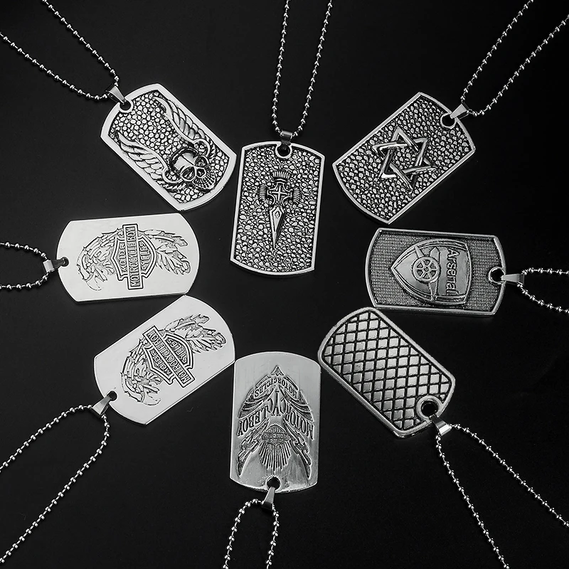 Модная подвеска-бирка для собаки из нержавеющей стали, бижутерия для мужчин, крутая стальная Мужская геометрическая форма, ожерелье в стиле...
Модная подвеска-бирка для собаки из нержавеющей стали, бижутерия для мужчин, крутая стальная Мужская геометрическая форма, ожерелье в стиле...