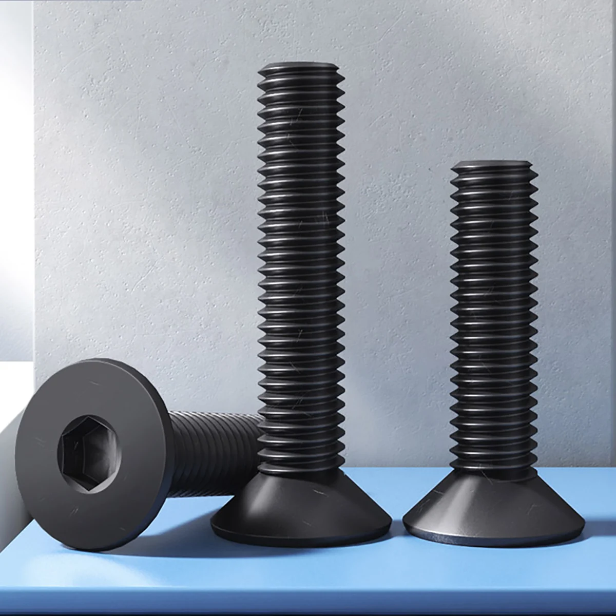 10 шт./лот UNC сорт резьбы 9 высокопрочные стальные утопленные болты шестигранные