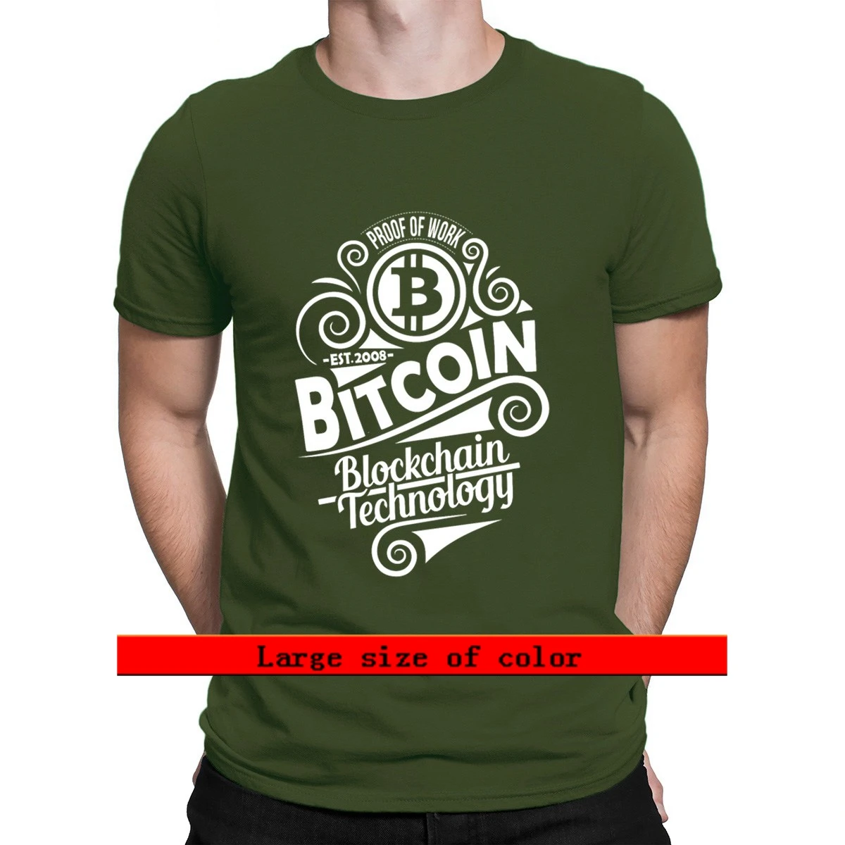 Bitcoin Proof Of Work 2021 T Shirt Clothes Tee Shirt Spring Autumn Loose Casual Designer S-XXXL Pictures Shirt
Bitcoin Proof Of Work 2021 T Shirt Clothes Tee Shirt Spring Autumn Loose Casual Designer S-XXXL Pictures Shirt