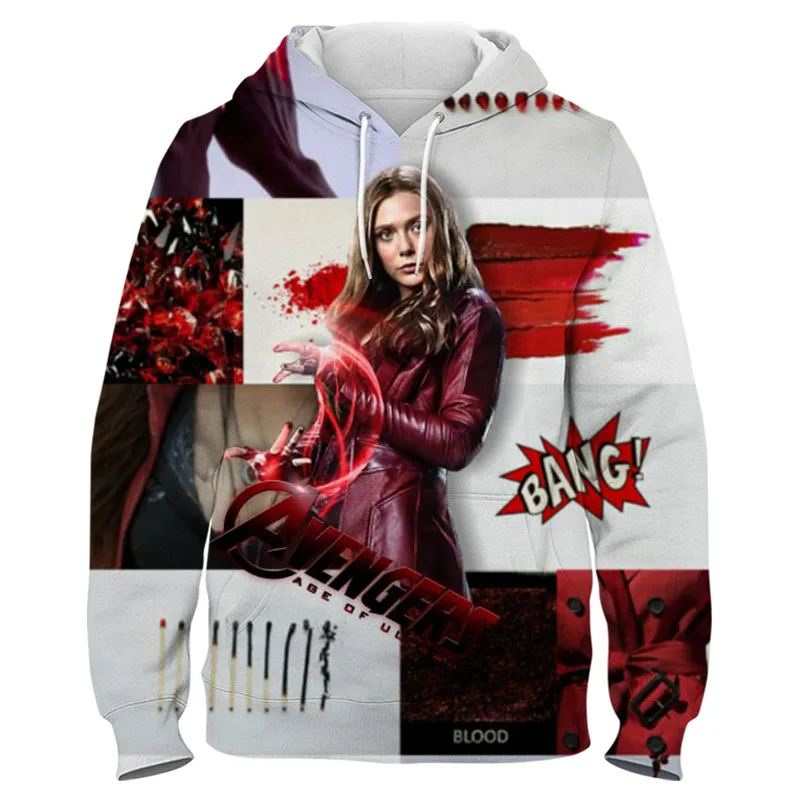 Wanda Scarlet Witch Elizabeth Olsen Hoodies 3D Print Cool Men Women Children Sweatshirts Fashion Streetwear Coat Unisex Clothing
Wanda Scarlet Witch Elizabeth Olsen Hoodies 3D Print Cool Men Women Children Sweatshirts Fashion Streetwear Coat Unisex Clothing