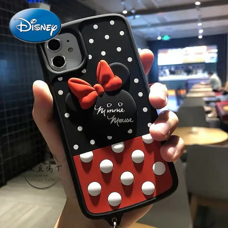 Disney Mickey Mouse for IPhone 7/8P/X/XR/XS/XSMAX/11/11Pro Three-dimensional Cartoon Anti-drop Silicone Soft Shell
Disney Mickey Mouse for IPhone 7/8P/X/XR/XS/XSMAX/11/11Pro Three-dimensional Cartoon Anti-drop Silicone Soft Shell