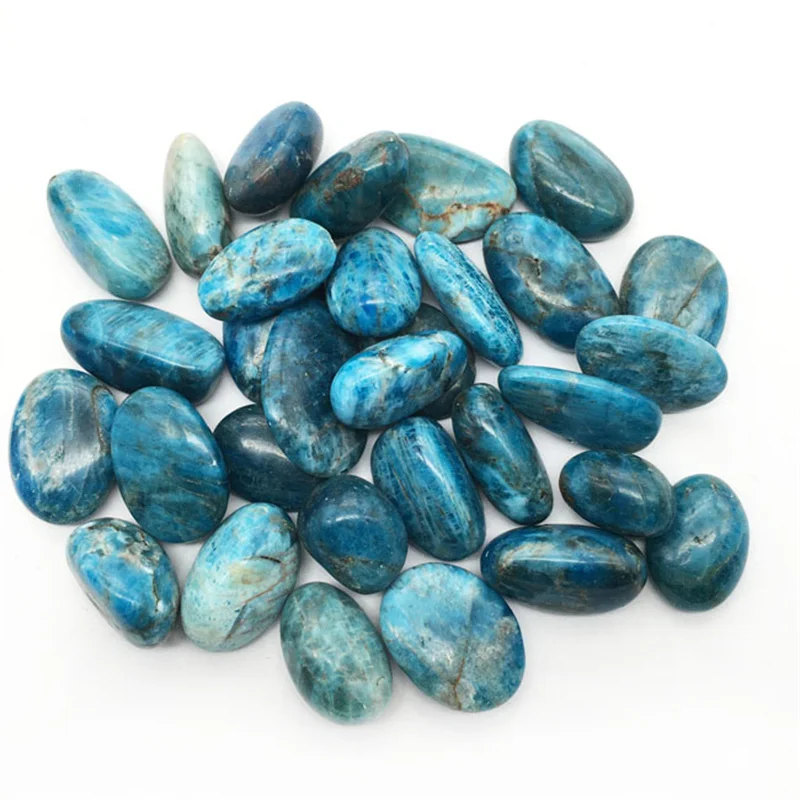 Sale blue apatite tumble stones natural polishing stone gemstone healing sotne for christmas decoration
Sale blue apatite tumble stones natural polishing stone gemstone healing sotne for christmas decoration