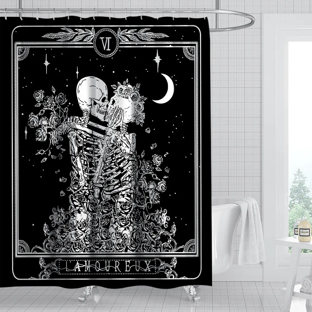 Sugar Skull Shower Curtains Bathroom Curtains For Home Decor High Quality Waterproof Mould Proof Bath With Hooks
Sugar Skull Shower Curtains Bathroom Curtains For Home Decor High Quality Waterproof Mould Proof Bath With Hooks