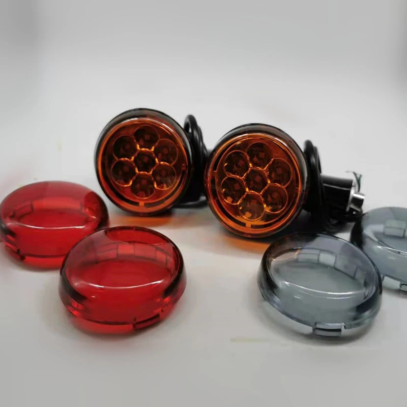 Motorcycle Light Turn Signal Indicators Amber Rear LED Lights Short Bracket for Sportster XL883 1200 1992-UP Moto Turn Indicator
Motorcycle Light Turn Signal Indicators Amber Rear LED Lights Short Bracket for Sportster XL883 1200 1992-UP Moto Turn Indicator