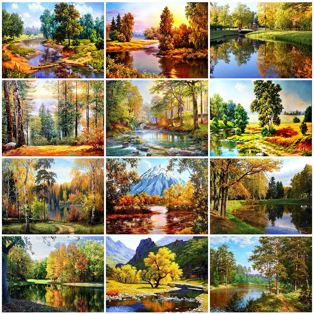 Evershine 5D DIY Diamond Embroidery Tree Full Square Diamond Painting Landscape Autumn Rhinestone Art Wall Decoration
Evershine 5D DIY Diamond Embroidery Tree Full Square Diamond Painting Landscape Autumn Rhinestone Art Wall Decoration