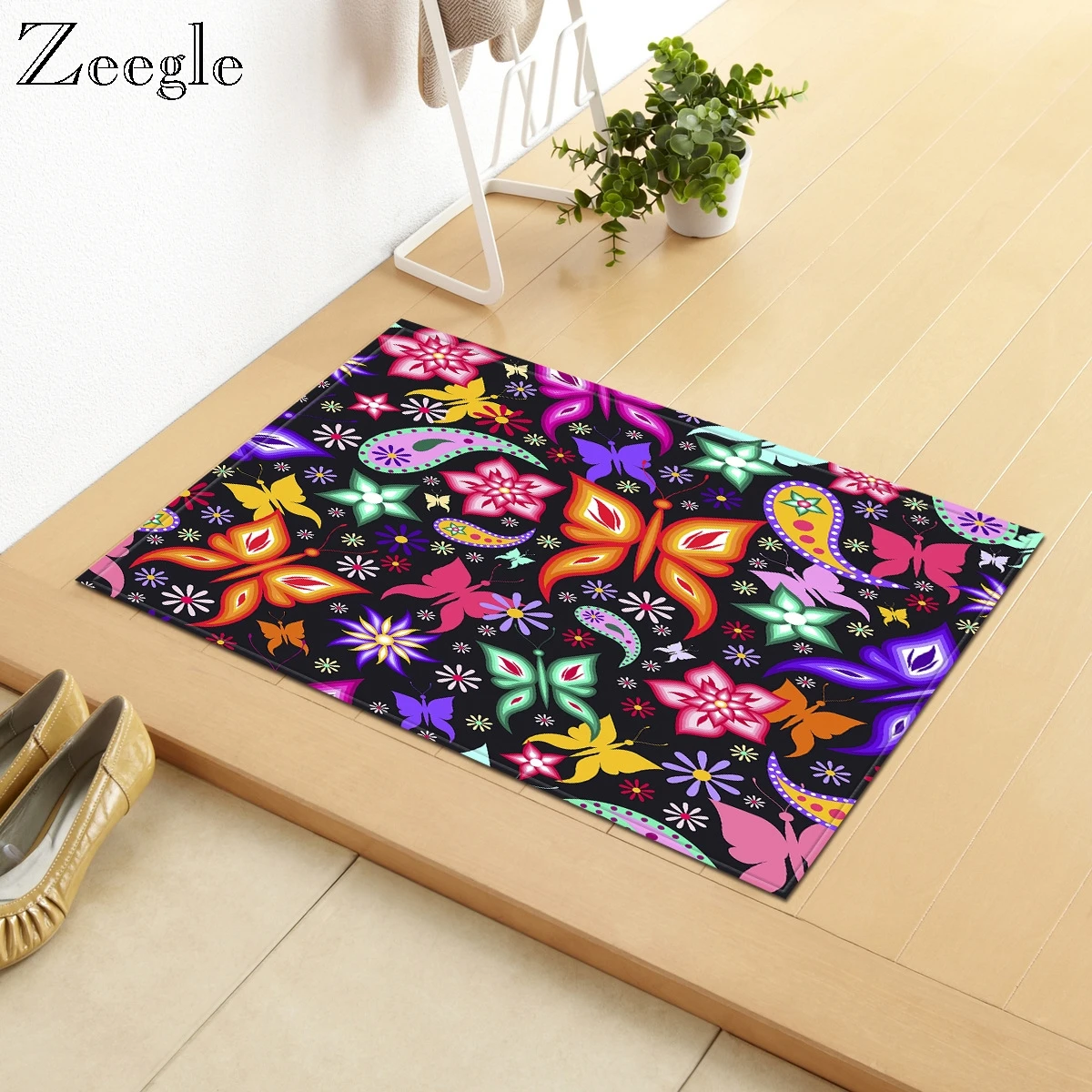 Zeegle Floor Mat Doormat Anti Slip Outdoor Floor Rug Absorbent Hallway Carpet Bathroom Doormat Soft Foot Mat Living Room Carpet
Zeegle Floor Mat Doormat Anti Slip Outdoor Floor Rug Absorbent Hallway Carpet Bathroom Doormat Soft Foot Mat Living Room Carpet