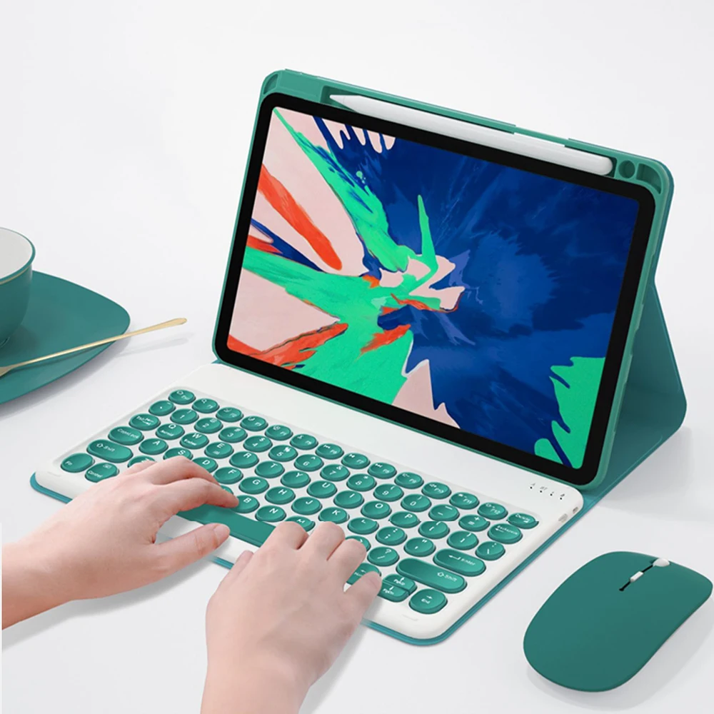 Woven Case for iPad Mini 6 2021 Round Wireless Keyboard Fund for iPad Pro 11 2021 Case iPad Air 9.7 10.5 10.9 8th Gen 10.2 Cover
Woven Case for iPad Mini 6 2021 Round Wireless Keyboard Fund for iPad Pro 11 2021 Case iPad Air 9.7 10.5 10.9 8th Gen 10.2 Cover