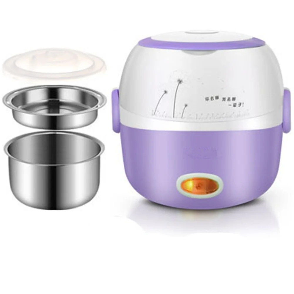 Lunch Box Heated Food Containers 110v 220v Electric Box Lunch Purple Container for Food Stainless Steel Bento Box Meal Box
Lunch Box Heated Food Containers 110v 220v Electric Box Lunch Purple Container for Food Stainless Steel Bento Box Meal Box