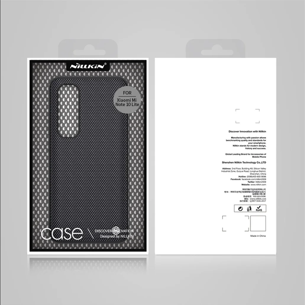 For Xiaomi Mi Note 10 Lite Case NILLKIN Textured Nylon Fiber Fitted Case Non-slip And Light Back Cover For Xiaomi Mi Note10 Lite
For Xiaomi Mi Note 10 Lite Case NILLKIN Textured Nylon Fiber Fitted Case Non-slip And Light Back Cover For Xiaomi Mi Note10 Lite