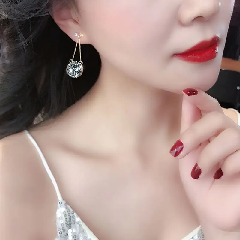 Korean Earings Brincos Oorbellen Earrings Fashion Jewelry Bow Round Long Earrings Orecchini Party Earrings For Women Wholesale
Korean Earings Brincos Oorbellen Earrings Fashion Jewelry Bow Round Long Earrings Orecchini Party Earrings For Women Wholesale