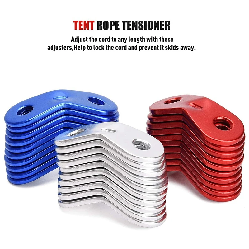 Aluminum Alloy Tent Rope Tensioner Double Eye Umbrella Rope Buckle Tent Draw Rope Accessories Wind Rope Buckles 30Pcs
Aluminum Alloy Tent Rope Tensioner Double Eye Umbrella Rope Buckle Tent Draw Rope Accessories Wind Rope Buckles 30Pcs