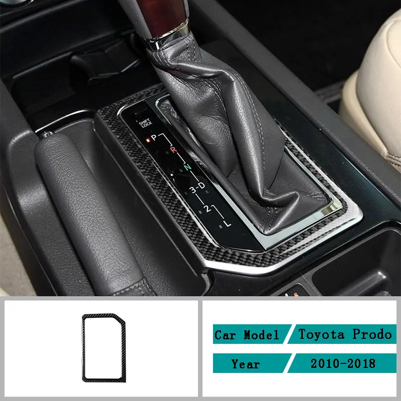 Carbon Fiber Car Accessories Interior Control Gear Box Shift Panel Decoration Cover Trim Stickers For Toyota Prado 2010-2018
Carbon Fiber Car Accessories Interior Control Gear Box Shift Panel Decoration Cover Trim Stickers For Toyota Prado 2010-2018
