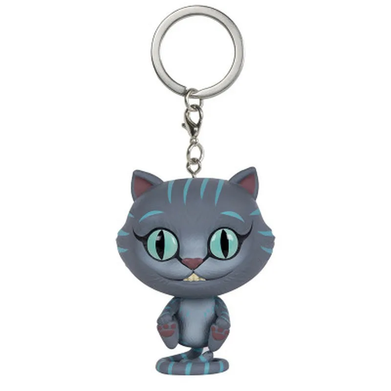 funko pop Alice Wonder cute Cheshire cat Chessur keychain Bobble Head action figure Collectible model Toys for children
funko pop Alice Wonder cute Cheshire cat Chessur keychain Bobble Head action figure Collectible model Toys for children