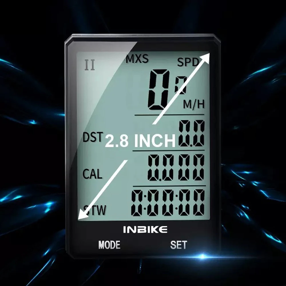 INBIKE Rainproof MTB Bike Computer Bicycle Speedometer Wireless Wired Odometer Cycling Watch LED Screen Measurable Stopwatch
INBIKE Rainproof MTB Bike Computer Bicycle Speedometer Wireless Wired Odometer Cycling Watch LED Screen Measurable Stopwatch