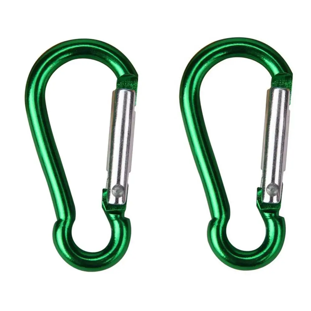 2Pcs Climbing Buckle Aluminum Alloy D Shape Carabiners Spring Snap Clip Hooks Key Chains Climbing Hook Accessories
2Pcs Climbing Buckle Aluminum Alloy D Shape Carabiners Spring Snap Clip Hooks Key Chains Climbing Hook Accessories