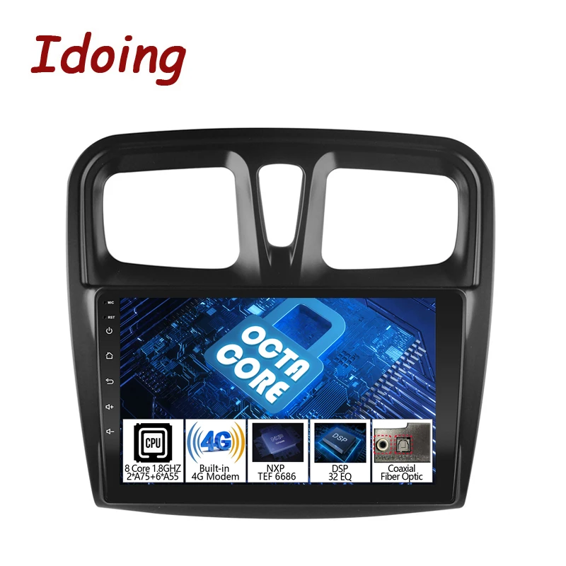 Idoing 9 "Автомобильный Радио плеер головное устройство для Renault Logan 2 2012-2019 Sandero 2 2014-2019 видео навигация GPS интеллектуальная система
Idoing 9 "Автомобильный Радио плеер головное устройство для Renault Logan 2 2012-2019 Sandero 2 2014-2019 видео навигация GPS интеллектуальная система