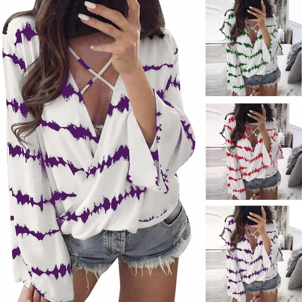 new Long Sleeve Printed Tops Womens Loose Chiffon festivals Classics Elegance graphic Sexy Casual Blouse Amazing Good Tops xxl
new Long Sleeve Printed Tops Womens Loose Chiffon festivals Classics Elegance graphic Sexy Casual Blouse Amazing Good Tops xxl