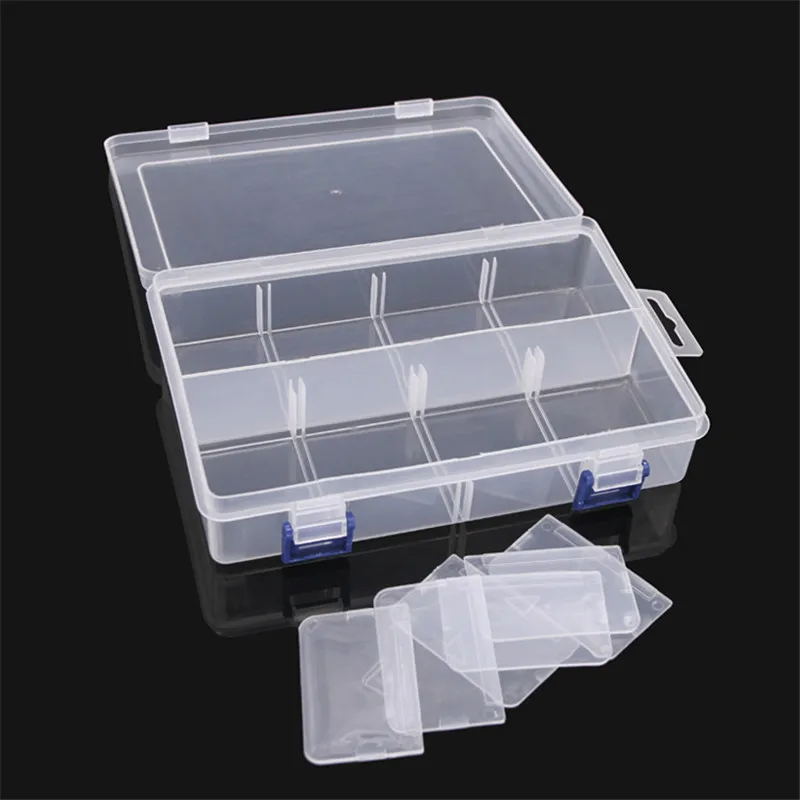 Plastic Rectangle Box Case Compartment Container Storage Jewelry Box for Beads Earring Findings DIY Jewelry 20cm*13.5cm*5cm
Plastic Rectangle Box Case Compartment Container Storage Jewelry Box for Beads Earring Findings DIY Jewelry 20cm*13.5cm*5cm