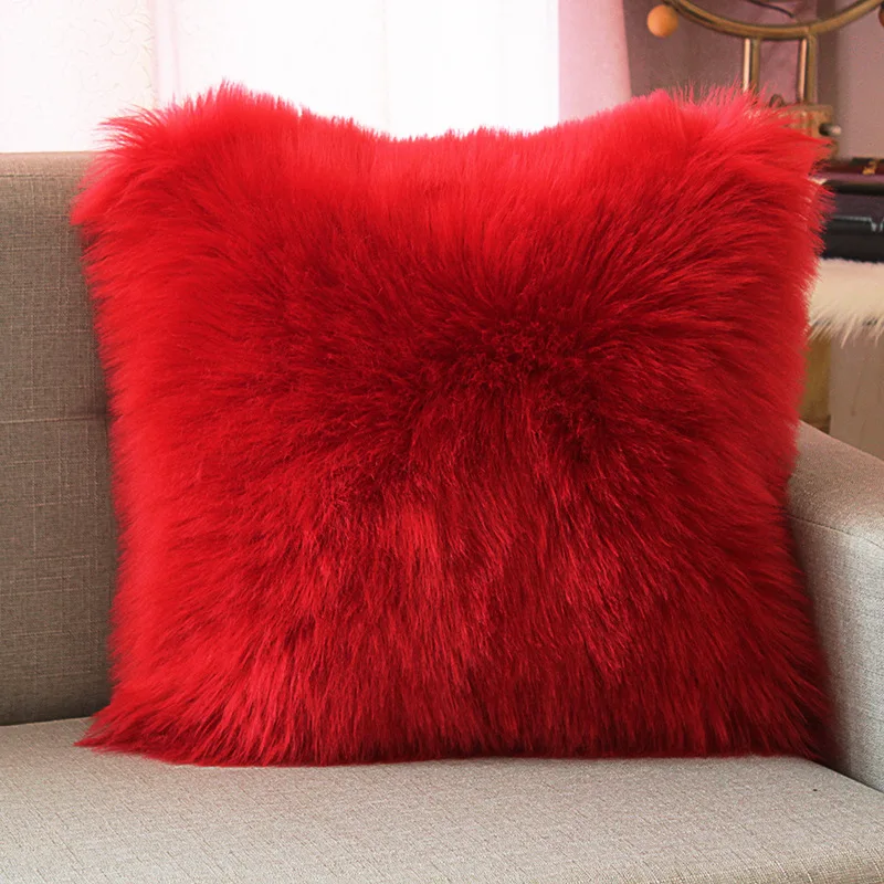 Gradient Plush Cushion Cover Solid Color Gray Blue Pink Sofa Car Pillowcase Home Decor New Year Gifts Fur Shaggy Pillow Cases 
Gradient Plush Cushion Cover Solid Color Gray Blue Pink Sofa Car Pillowcase Home Decor New Year Gifts Fur Shaggy Pillow Cases