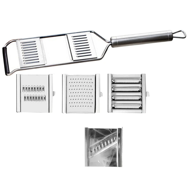 Multifunctional Vegetable Slicer Stainless Steel Shredder Fruit Potato Peeler Carrot Shredder Kitchen Accessories
Multifunctional Vegetable Slicer Stainless Steel Shredder Fruit Potato Peeler Carrot Shredder Kitchen Accessories