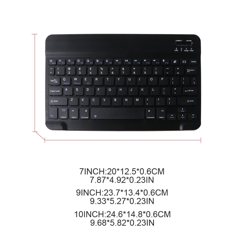 7/9/10 Inches Wireless Bluetooth Lightweight Rechargeable Keyboard Cellphone Tablet Keyboard Portable Travel Keypad
7/9/10 Inches Wireless Bluetooth Lightweight Rechargeable Keyboard Cellphone Tablet Keyboard Portable Travel Keypad