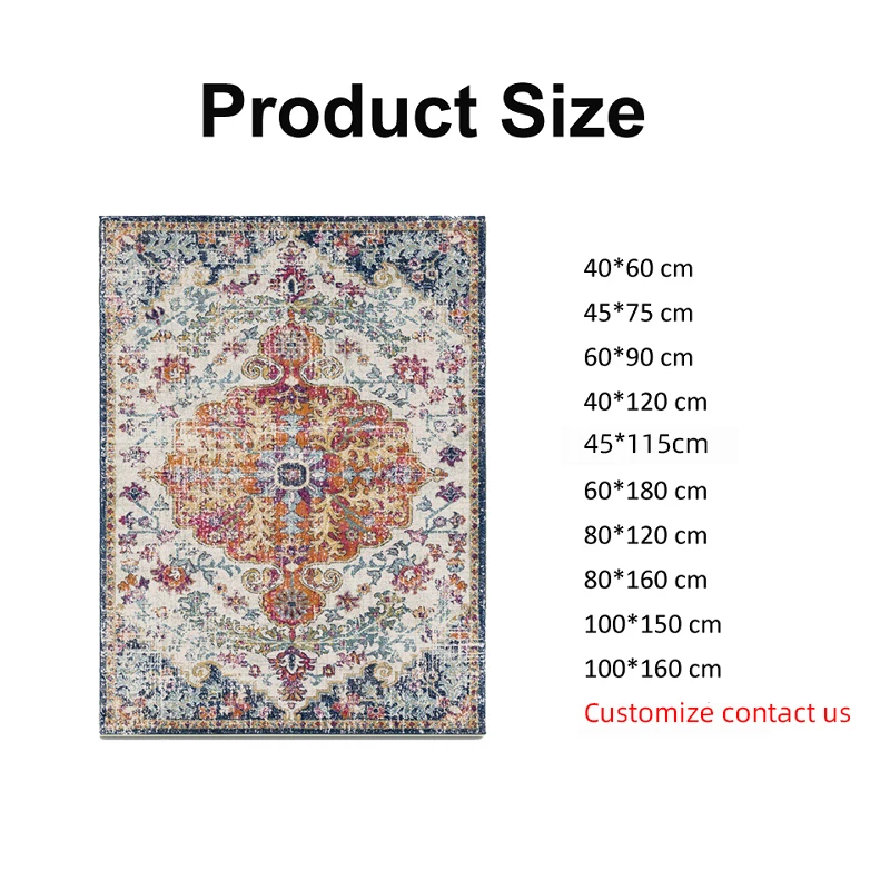 JQ Nordic Style Bohemian Flower Pattern Carpet Home Anti-wrinkle Bedside Decor Area Rug Customized Soft Floor Mat 2021
JQ Nordic Style Bohemian Flower Pattern Carpet Home Anti-wrinkle Bedside Decor Area Rug Customized Soft Floor Mat 2021