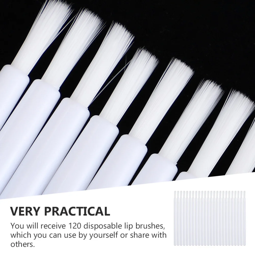 120pcs Disposable Makeup Lip Brushes Lipstick Applicators Makeup Beauty Tools
120pcs Disposable Makeup Lip Brushes Lipstick Applicators Makeup Beauty Tools