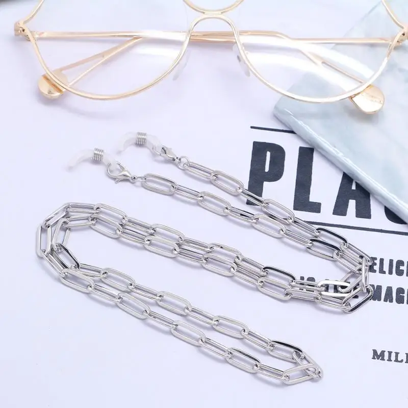1Pcs 75cm Paperclip Glasses Chain Hanging Neck Non-slip Glasses Lanyard Metal Anti-lost Mask Rope Mask Neck Non-slip Carabiner
1Pcs 75cm Paperclip Glasses Chain Hanging Neck Non-slip Glasses Lanyard Metal Anti-lost Mask Rope Mask Neck Non-slip Carabiner