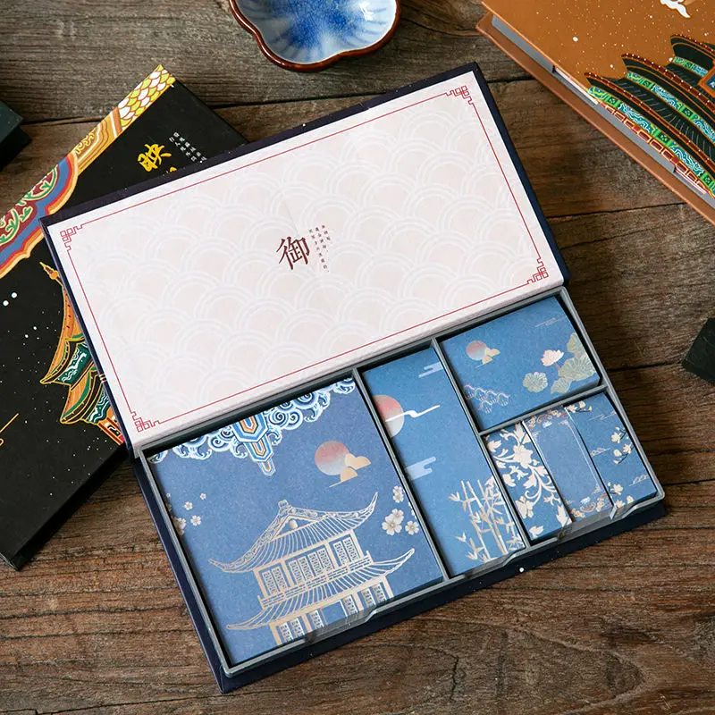 480 Creative Ancient Style Post-it Notes Chinese Style Memo Box Set Can Tear Students To Use N Times To Post Message Notes
480 Creative Ancient Style Post-it Notes Chinese Style Memo Box Set Can Tear Students To Use N Times To Post Message Notes