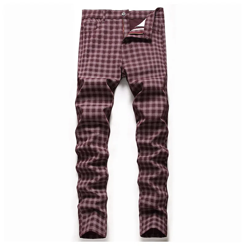 KIOVNO Fashion Men Stripe Plaid Stretch Pants Slim Fit Casual Business Trousers For Male Plus Size 28-42 Solid Color
KIOVNO Fashion Men Stripe Plaid Stretch Pants Slim Fit Casual Business Trousers For Male Plus Size 28-42 Solid Color