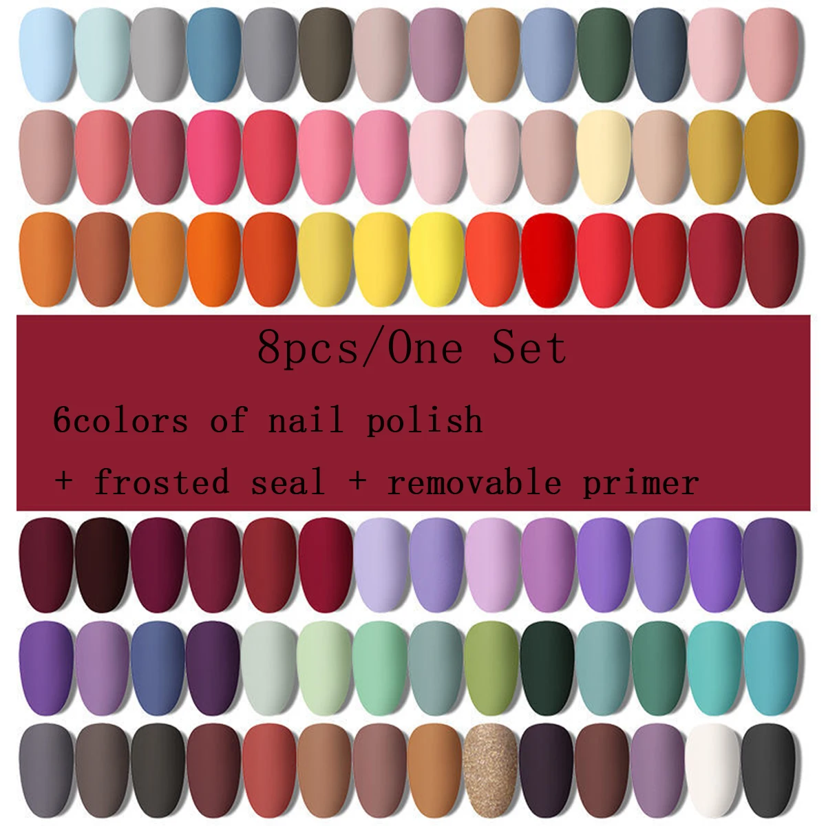 8 PCS Nail Gel Polish For Manicure Tools 7.3 ML Gel Enamel For Nails Design Need Nail Lamp UV Gel Varnish For Nails Art Painting
8 PCS Nail Gel Polish For Manicure Tools 7.3 ML Gel Enamel For Nails Design Need Nail Lamp UV Gel Varnish For Nails Art Painting