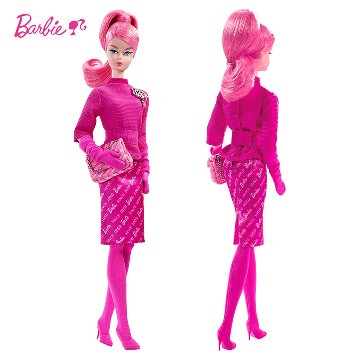 Original Barbie Proudly Pink Doll 60th Anniversary Charming Beauty Doll Limited Gold Label Collection for Girls Gifts FXD50
Original Barbie Proudly Pink Doll 60th Anniversary Charming Beauty Doll Limited Gold Label Collection for Girls Gifts FXD50