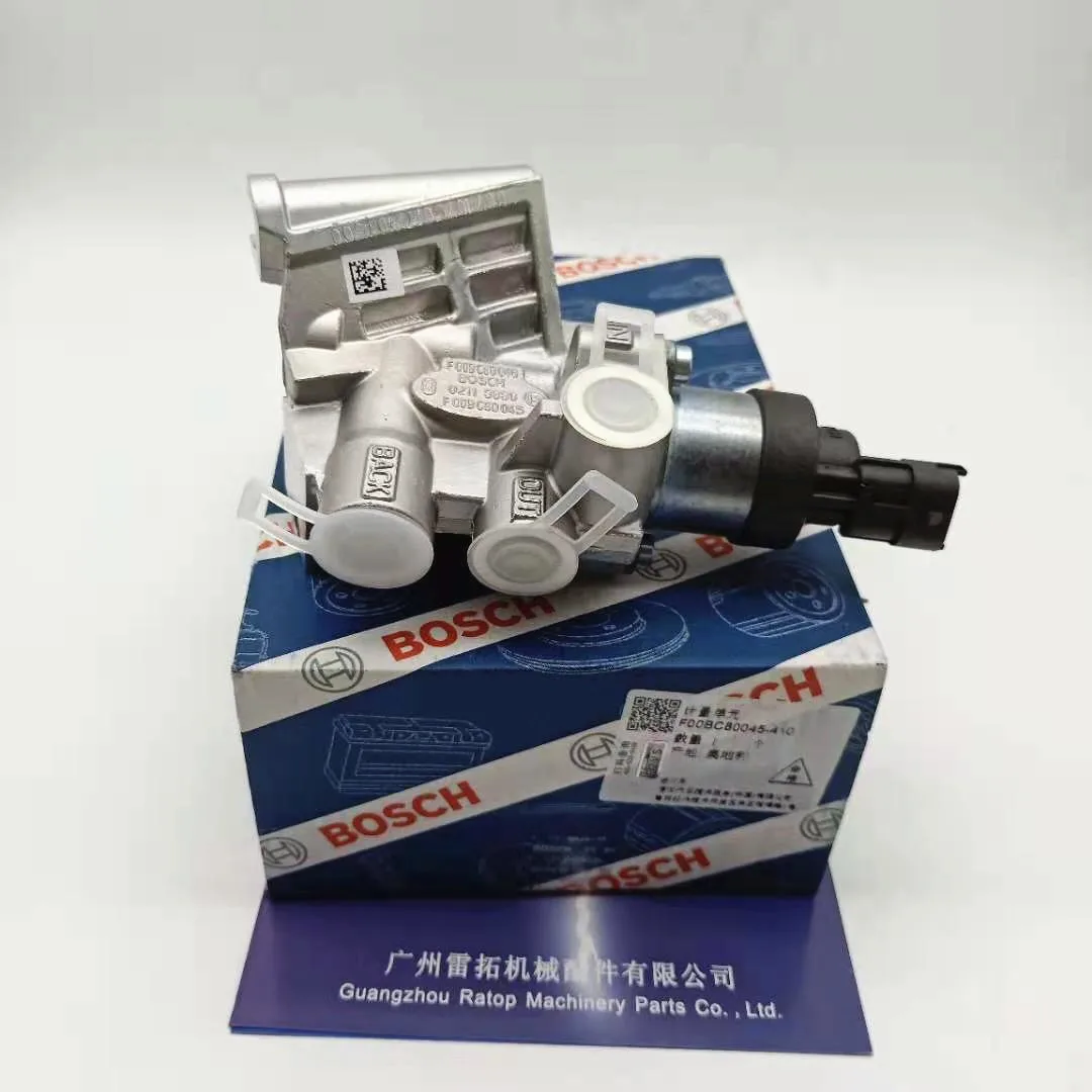 Genuine Bo-sch F00BC80045 FCV Valve EC210 EC290 02113830 Fuel Pump Regulator 21103266 21638691 21060258
Genuine Bo-sch F00BC80045 FCV Valve EC210 EC290 02113830 Fuel Pump Regulator 21103266 21638691 21060258