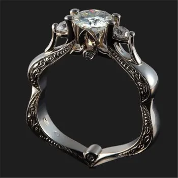 The New AAA Zircon Ring Female European and American Luxury Banquet Engagement Ring Jewelry R1209
The New AAA Zircon Ring Female European and American Luxury Banquet Engagement Ring Jewelry R1209