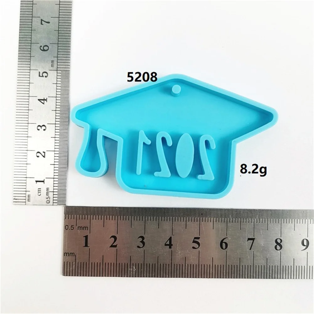 Graduation Keychain Epoxy Resin Mold Handmade Necklace Pendant Silicone Mould Diy Crafts Jewelry Decor Casting Tool Cake Mold
Graduation Keychain Epoxy Resin Mold Handmade Necklace Pendant Silicone Mould Diy Crafts Jewelry Decor Casting Tool Cake Mold