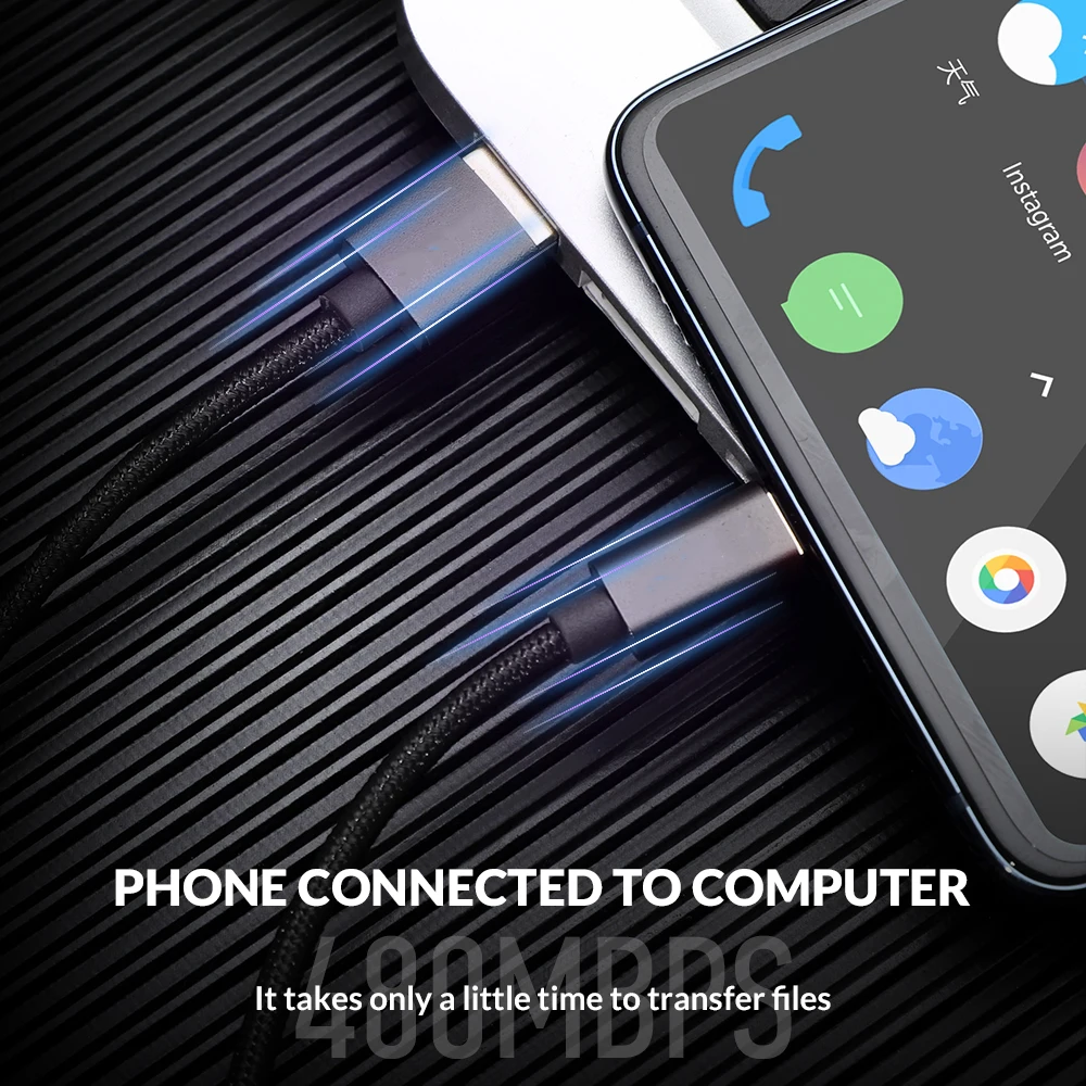 Сверхзарядный кабель 5А типа C для Huawei Mate30 20 P20Pro P30 USB быстрой зарядки Samsung S9 S10 Type-C