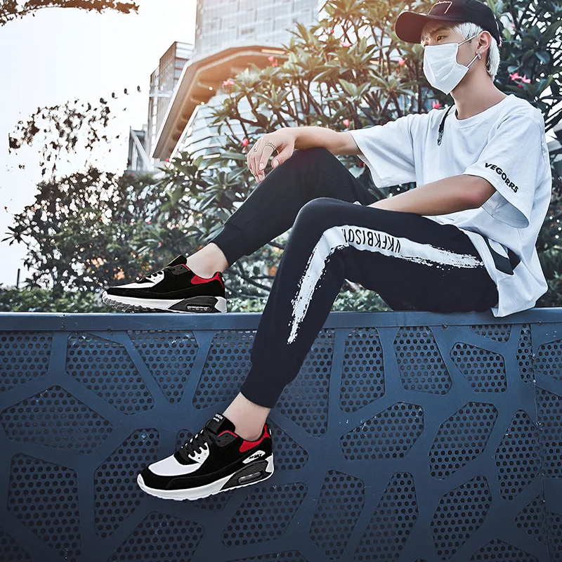 Men Mesh Casual Shoes Air-cushion Flat Non-leather Anti-slip Man Sneakers Outdoor Jogging Trainer Male Footwear
Men Mesh Casual Shoes Air-cushion Flat Non-leather Anti-slip Man Sneakers Outdoor Jogging Trainer Male Footwear