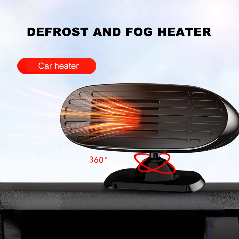 

12V/24V Car Heater 150W Mini Vehicle Windshield Defogger Automobile Windscreen Defroster Demister Universal