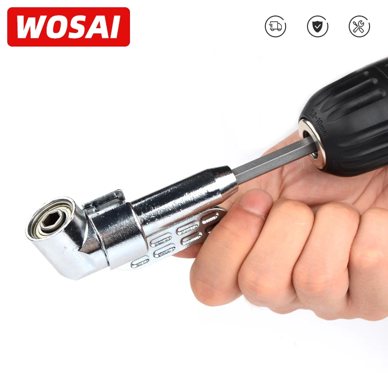 WOSAI 105 градусов Расширение отвертка патрон-адаптер регулируемые биты насадки для отвертки правый угол головки
WOSAI 105 градусов Расширение отвертка патрон-адаптер регулируемые биты насадки для отвертки правый угол головки