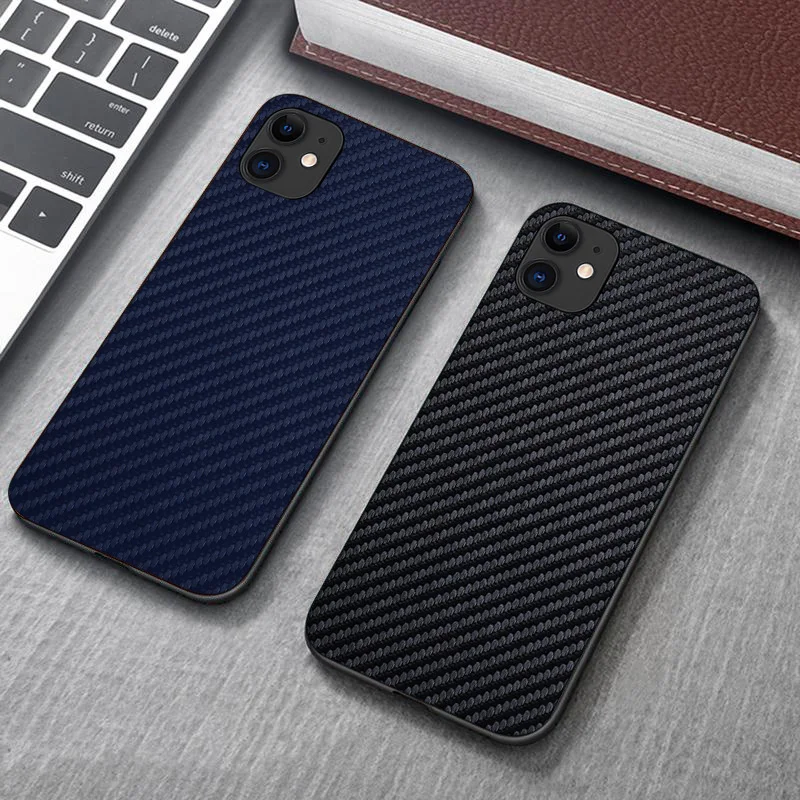 Carbon Fiber Case For iPhone 11 Case Silicon Phone Bumper For iPhone SE 2020 XR 7 8 XS Max X 6 6s plus Cover For iPhone 11 Pro
Carbon Fiber Case For iPhone 11 Case Silicon Phone Bumper For iPhone SE 2020 XR 7 8 XS Max X 6 6s plus Cover For iPhone 11 Pro