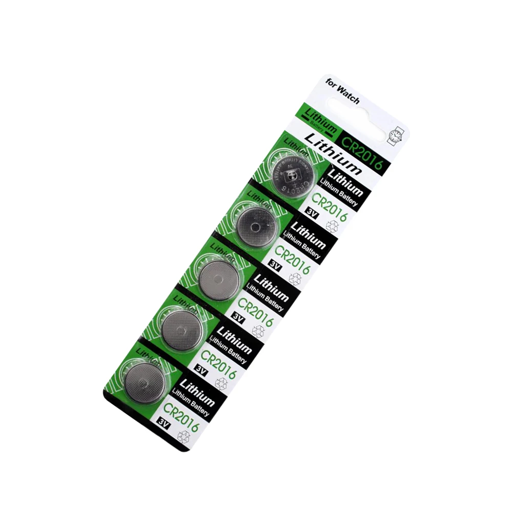25PCS/ 5 Pack CR2016 Button Batteries LM2016 BR2016 DL2016 Cell Coin Lithium Battery 3V CR 2016 For Watch Electronic Toy Remote
25PCS/ 5 Pack CR2016 Button Batteries LM2016 BR2016 DL2016 Cell Coin Lithium Battery 3V CR 2016 For Watch Electronic Toy Remote