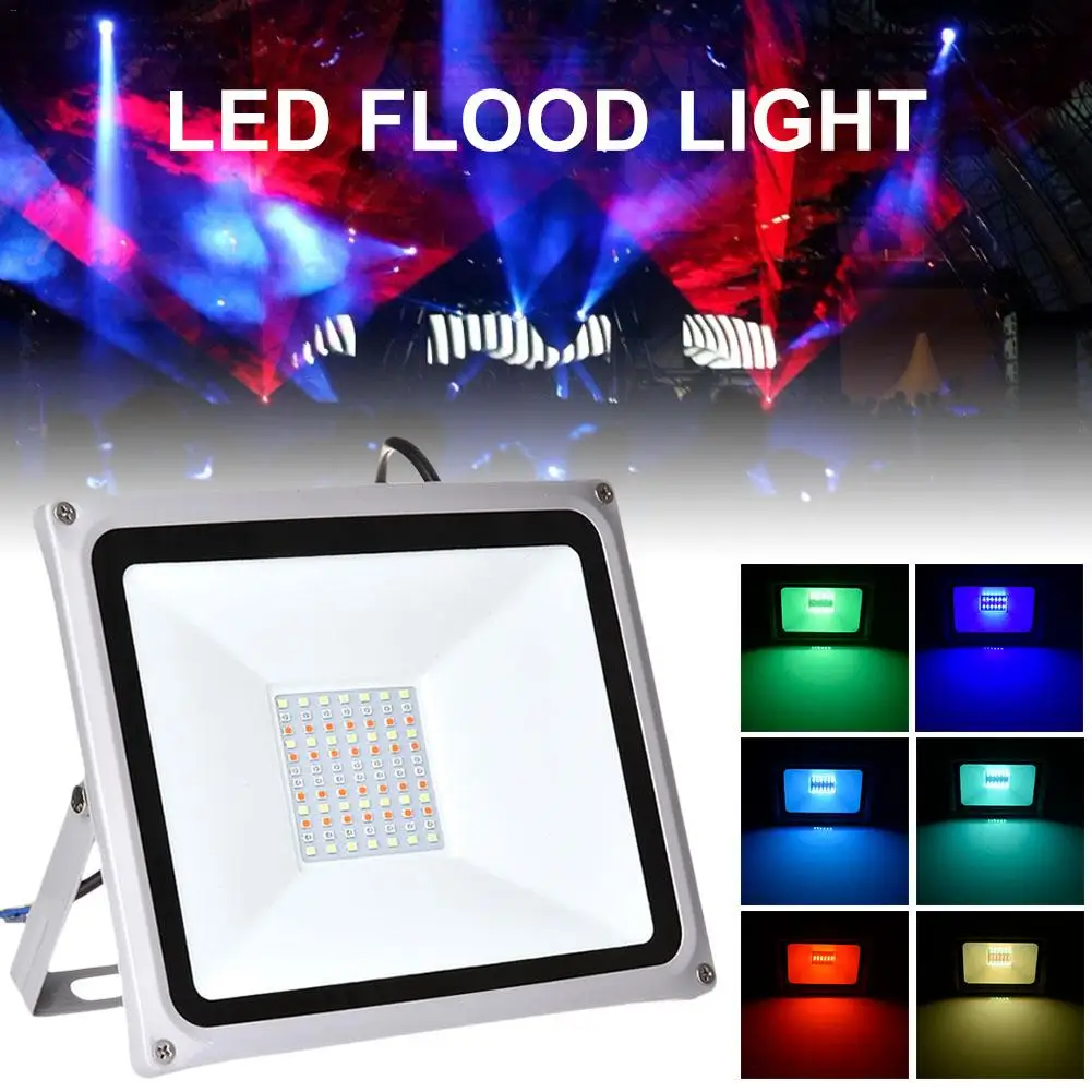 New LED RGB Flood Light 50W/100W Led RGB Flood Light 220V Outdoor Floodlight IP65 Waterproof LED Lamp Flood Light
New LED RGB Flood Light 50W/100W Led RGB Flood Light 220V Outdoor Floodlight IP65 Waterproof LED Lamp Flood Light