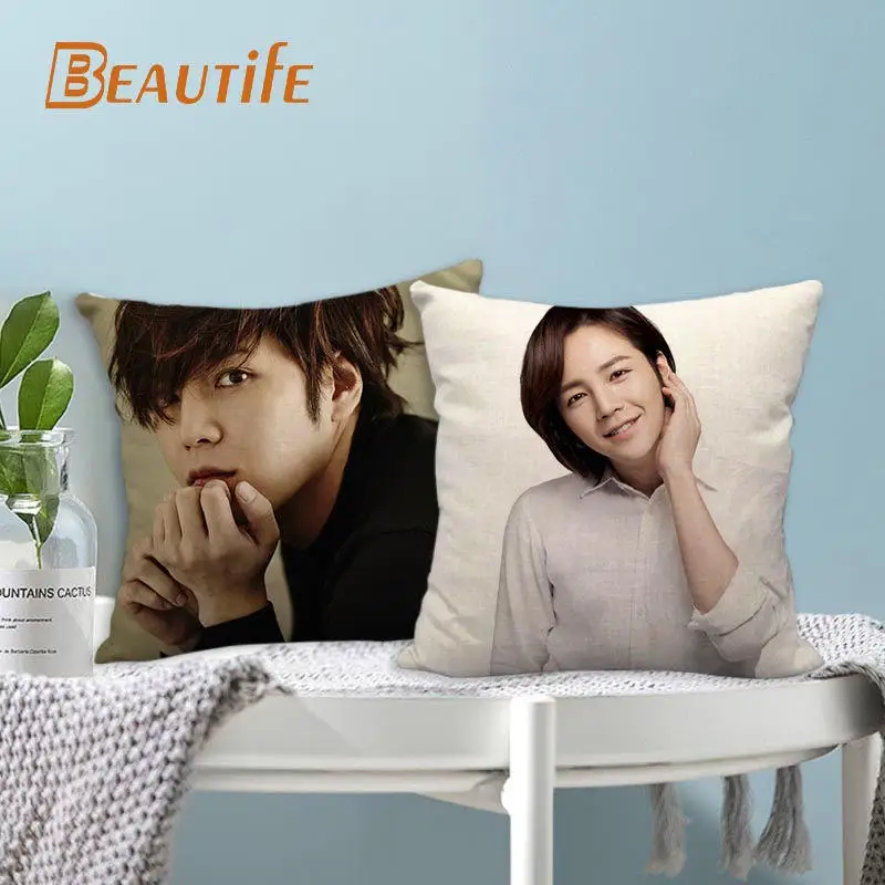 Custom Jang Keun Suk HOT KPOP Pillowcase 45X45cm Wedding Decorative Eco-Friendly Cotton Linen Fabric Pillow Case
Custom Jang Keun Suk HOT KPOP Pillowcase 45X45cm Wedding Decorative Eco-Friendly Cotton Linen Fabric Pillow Case
