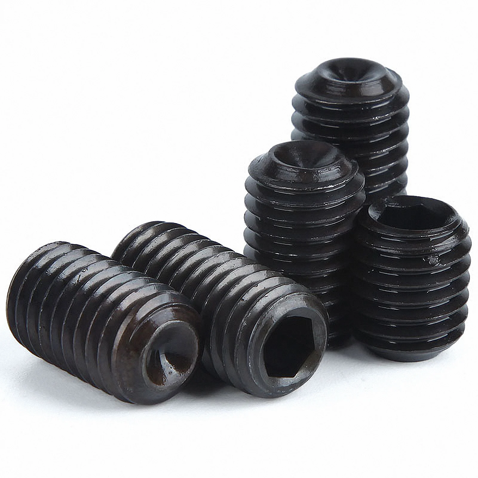 5/10/20pcs M6 M8 Black High Tensile Grade 12.9 Carbon Steel Hex Hexagon Socket Allen Cup Point Grub Screws Set Bolts
5/10/20pcs M6 M8 Black High Tensile Grade 12.9 Carbon Steel Hex Hexagon Socket Allen Cup Point Grub Screws Set Bolts